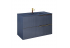 Шкафчик для раковины Elita Soho, 100cm, 2 szuflady, navy blue мат.