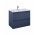 Шкафчик для раковины Elita Split, 80cm, 2 szuflady, navy blue мат.