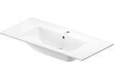 Раковина Duravit ME by Starck 103x49 cm без отверстия для смесителя - белая