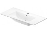 Раковина Duravit ME by Starck 103x49 cm с тремя отверстиями для смесителя 