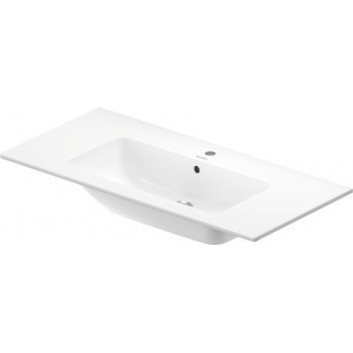 Раковина Duravit ME by Starck 103x49 cm с тремя отверстиями для смесителя 