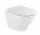 Подвесной унитаз Roca Gap Round Compacto Rimless 48 cm Supraglaze - белая