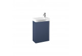 Set подвесной шкафчик с раковиной Elita Summer, 45cm, 1 дверки, navy blue мат.