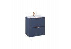 Set шкафчик с раковиной Elita Street Plus, 50cm, 2 szuflady, navy blue мат.