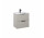 Set шкафчик с раковиной Elita Street Plus, 50cm, 2 szuflady, fume мат.
