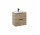 Set шкафчик с раковиной Elita Street Plus, 50cm, 2 szuflady, дуб canela