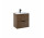 Set шкафчик с раковиной Elita Street Plus, 50cm, 2 szuflady, орех lincoln