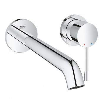 Смеситель для раковины Grohe Essence Professional, скрытая, на 2 отверстия, излив 230mm, нержавеющая сталь