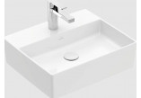 Накладная раковина Villeroy&Boch Memento 2.0, 498x420mm, без перелива, Weiss Alpin