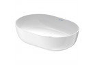 Накладная раковина Duravit LUV, 50x34cm, овальная, без перелива, белый