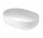 Накладная раковина Duravit LUV, 50x34cm, овальная, без перелива, белый