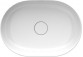Накладная раковина Duravit LUV, 50x34cm, овальная, без перелива, белый