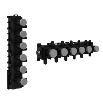 Монтажный элемент Gessi dla termostatycznej baterii душевой, 4 osobne выходы wody