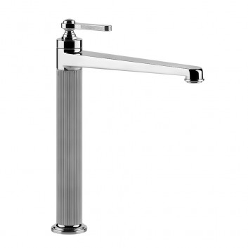 Смеситель для раковины Gessi Venti20, напольный, высота 168mm, клапан automatyczny, хром