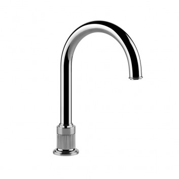 Излив для раковины Gessi Venti20, напольный, высота 156mm, хром