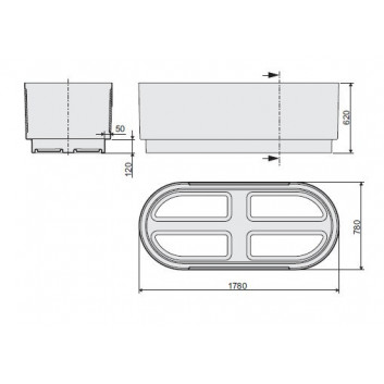 Панели для ванны Sanplast COMFORT 100x140 cm цвет белый