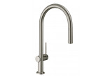 Смеситель кухонный Hansgrohe Talis M54, однорычажный, высота 435mm, выдвижной излив, 2jet, sBox, чёрный мат.