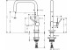 Смеситель кухонный Hansgrohe Talis M54, однорычажный, высота 27 cm, 1jet, хром