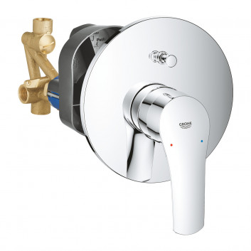 Смеситель душевая Grohe Eurosmart Professional, скрытая, 1 wyjście wody, хром