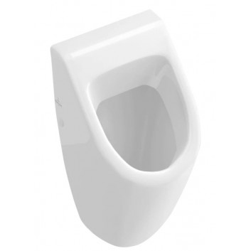 Pisuar Villeroy & Boch Aveo, 285x535x315, Weiss Alpin Ceramicplus, z otworami na pokrywę- sanitbuy.pl