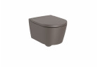 Раковина WC подвесной Roca Inspira Rimless Compacto 37x48 cm cafe