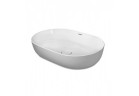 Накладная раковина Duravit LUV 60x40 cm шлифованная, цвет wewnętrzny белый, цвет zewnętrzny белый jedwabny мат., WonderGliss