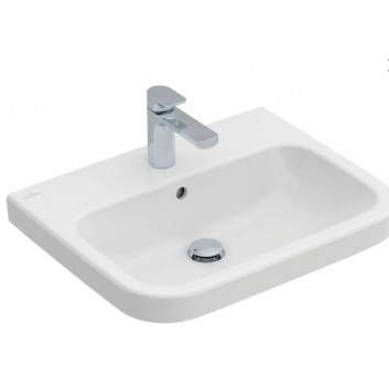 Villeroy & Boch Architectura Раковина, 600 x 470 x 180 mm, Weiss Alpin, z переливом, Nieszlifowany 