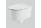 Artceram Chic раковина wc bezrantowa подвесной, чёрная