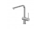 Смеситель для мойки Bruma однорычажный с выдвижным изливом - Satin stainless steel