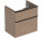 Подвесной шкафчик под раковину Geberit iCon 59,2 cm x 61,5 cm x 41,6 cm, с двумя выдвижными ящиками - дуб/lava мат.