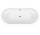 Ванна свободностоящая Kaldewai Meisterstück Classic Duo Oval, 180x80cm, белая