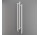Радиатор Imers Sizer 1 28x136 cm - белый