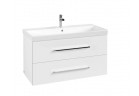 Шкафчик для раковины Villeroy & Boch Avento, 980 x 514 x 484 mm, 2 elementy wysuwane - Crystal White