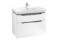 Шкафчик для раковины Villeroy & Boch Avento, 980 x 514 x 484 mm, 2 elementy wysuwane - Crystal White