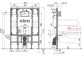 Alcaplast скрытый system instalacyjny do suchej Корпусy z belką rozporową