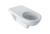 Подвесной раковина WC Geberit Selnova Comfort, унитаз, długa 70x35,5 cm, z krawędzią, bez barier - белая