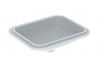 Geberit Variform Раковина в столешнице, прямоугольная, 53cm, без перелива, без отверстия под смеситель