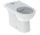 Geberit Selnova Напольный раковина WC do spłuczki nasadzanej, унитаз, 35.5x66cm, частично скрытый mocowania, перелив универсальный, Rimfree