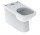 Geberit Selnova Square Напольный раковина WC do spłuczki nasadzanej, унитаз, 35x68cm, przylegająca do ściany, частично скрытый mocowania, перелив горизонтальный или вертикальный, Rimfree