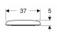 Geberit Selnova Compact Сидение для туалета, крепление od góry, zachodząca крышка крышки унитаза