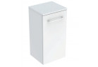 Geberit Selnova Square Шкафчик боковая, 33x65x29.7cm, z jednymi drzwiami, белый