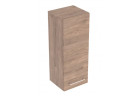 Geberit Selnova Square Шкафчик боковая, 33x85x29.7cm, z jednymi drzwiami, греческий орех hickory