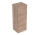 Geberit Selnova Square Шкафчик боковая, 33x85x29.7cm, z jednymi drzwiami, греческий орех hickory