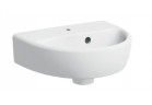 Geberit Selnova Раковина kompaktowa, 36cm, z переливом, с отверстиями под смеситель