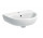 Geberit Selnova Раковина kompaktowa, 45cm, z переливом, с отверстиями под смеситель