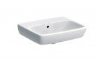 Geberit Selnova Square Раковина kompaktowa, 50cm, z переливом, без отверстия под смеситель