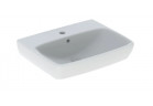 Geberit Selnova Square Раковина, 55cm, z переливом, с отверстиями под смеситель