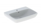 Geberit Selnova Square Раковина, 60cm, z переливом, с отверстиями под смеситель
