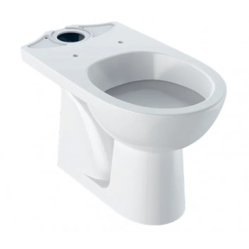 Geberit Selnova Напольный раковина WC do spłuczki nasadzanej, унитаз, B35.6cm, H39cm, T66.5cm, перелив горизонтальный, Rimfree