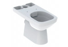 Geberit Selnova Square Напольный раковина WC do spłuczki nasadzanej, унитаз, 35x68cm, частично скрытый mocowania, перелив горизонтальный, Rimfree